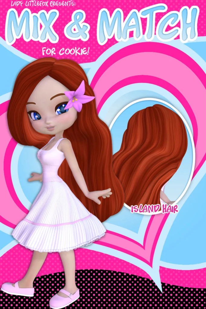 Cookie Mix and Match: Island Hair