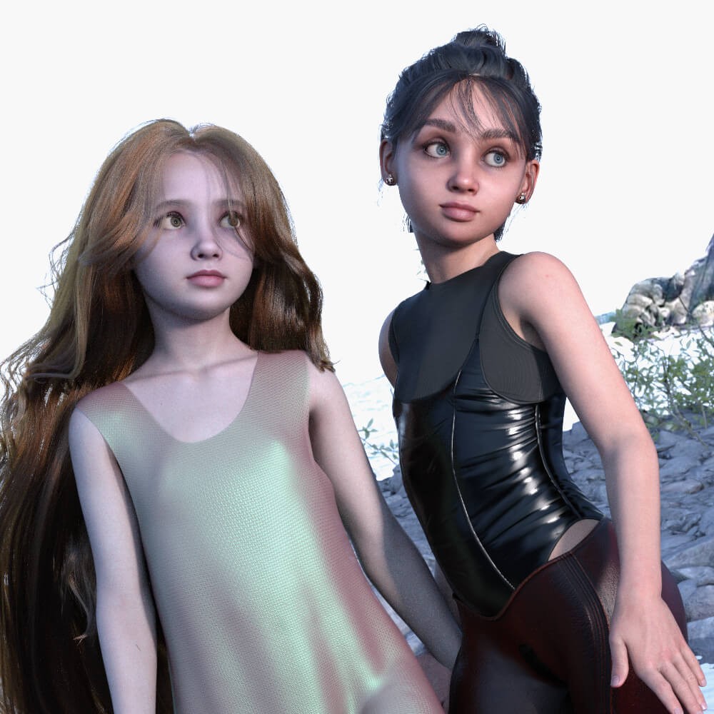 Free Genesis 9 Character Presets for Chloe