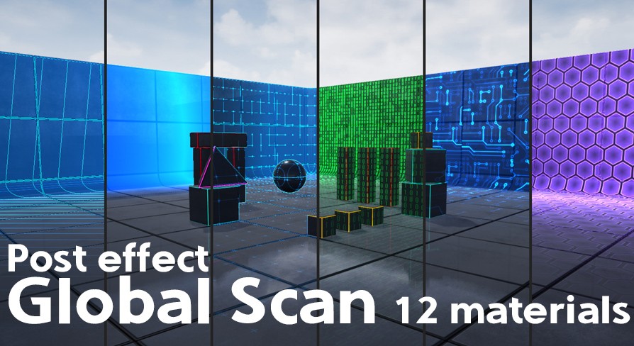 PostFX GlobalScan UE4.24