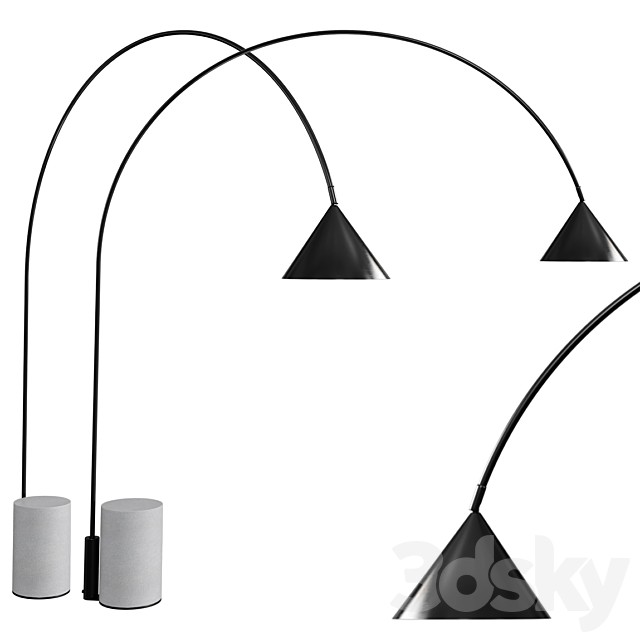 OZZ Arc lamp By Miniforms