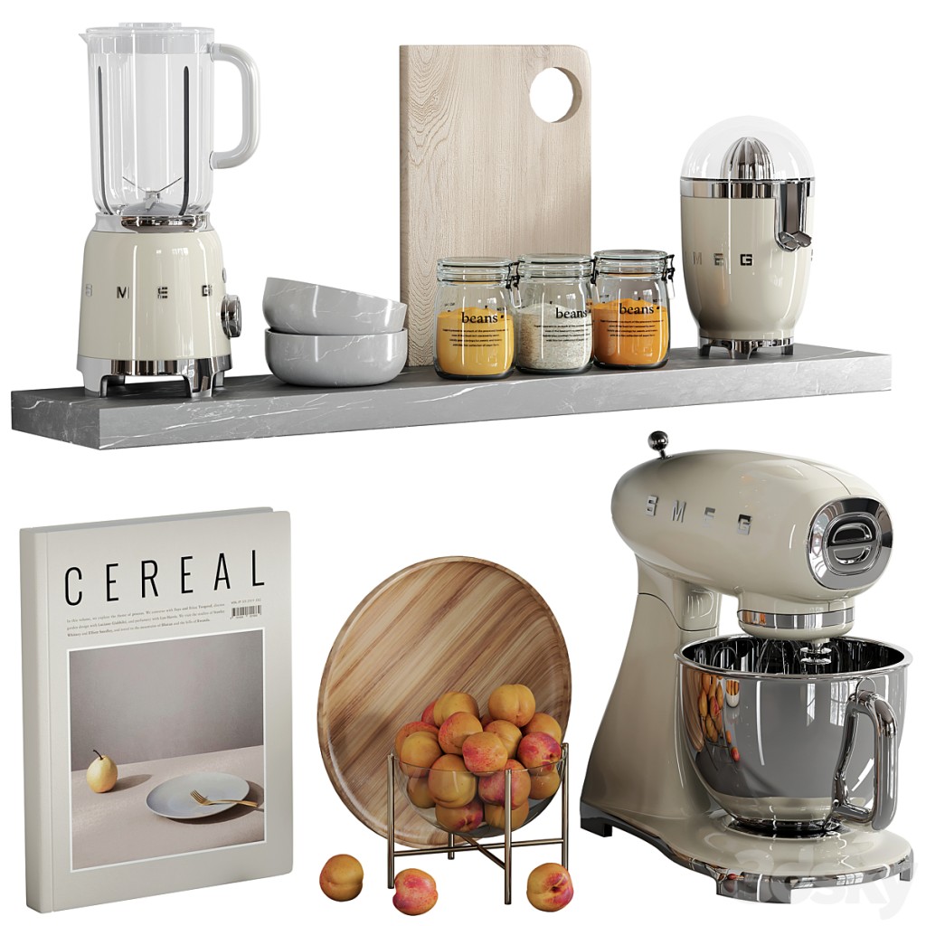 kitchen accessories set smeg N056