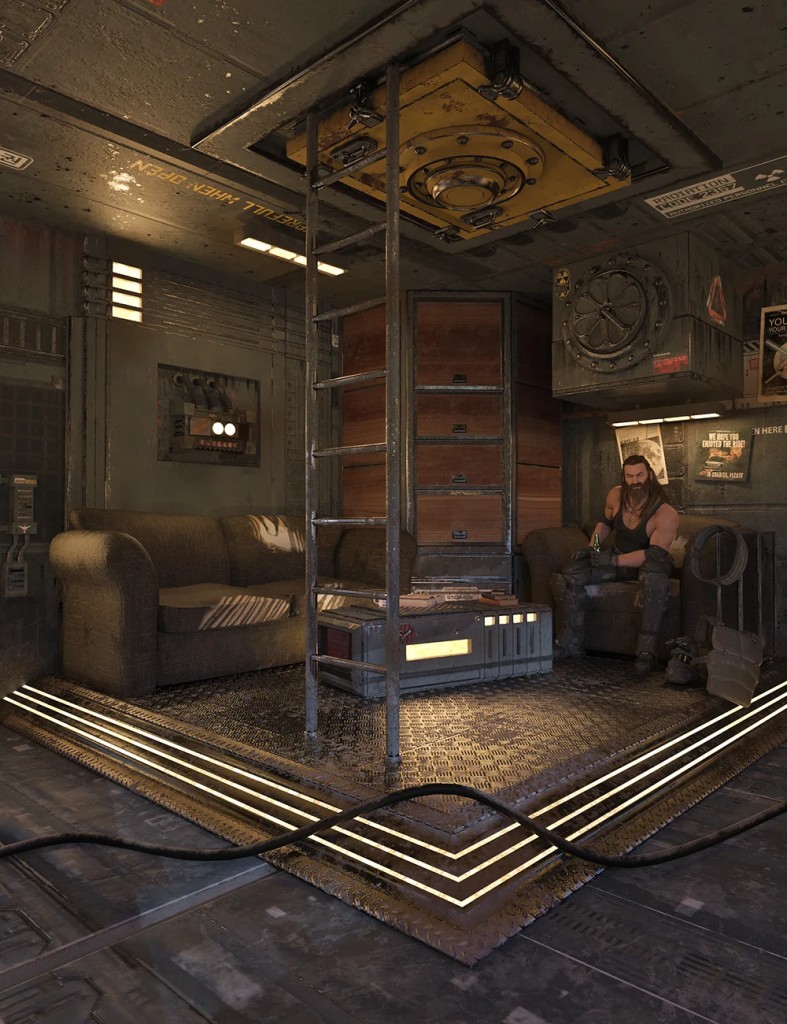 SciFi Living Room