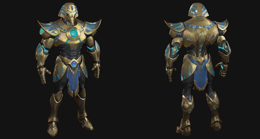Iron Man (Iron Pharaoh) Premium for Blender 5.x