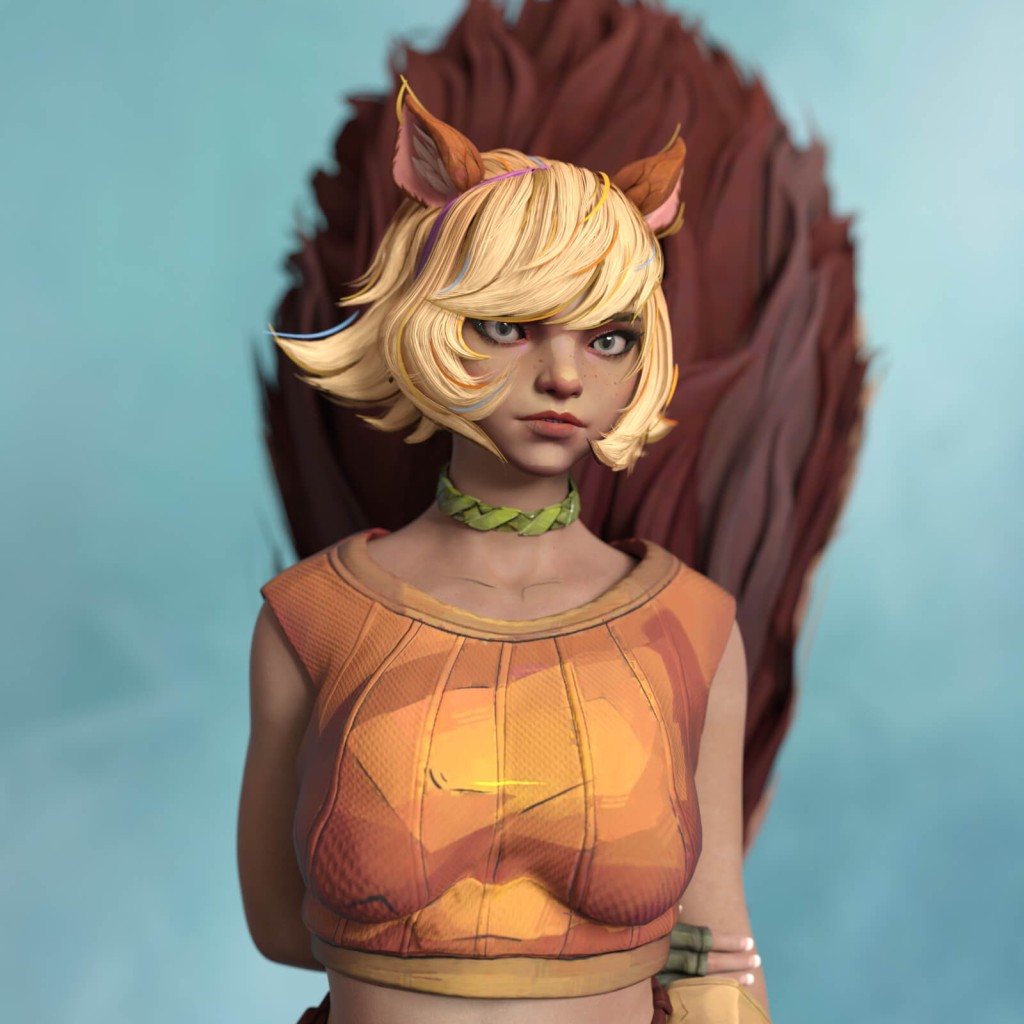 Squirrel Girl for Genesis 8