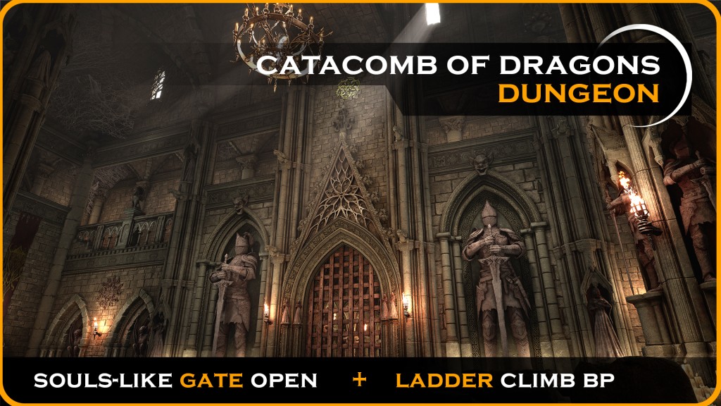 [UE5.1] Dungeon Catacomb Modular