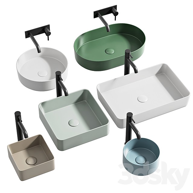 Cielo washbasins Shui Comfort