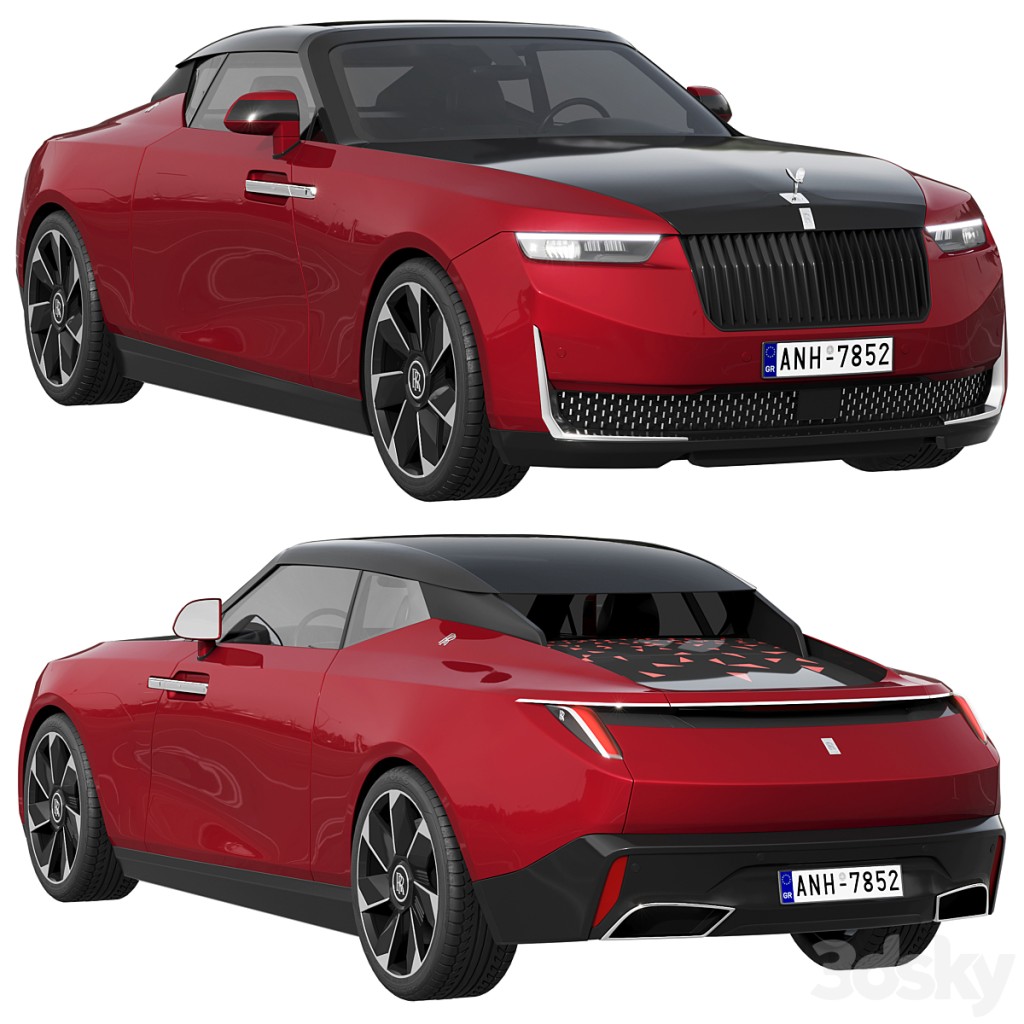 Rolls-Royce Droptail La Rose Noire