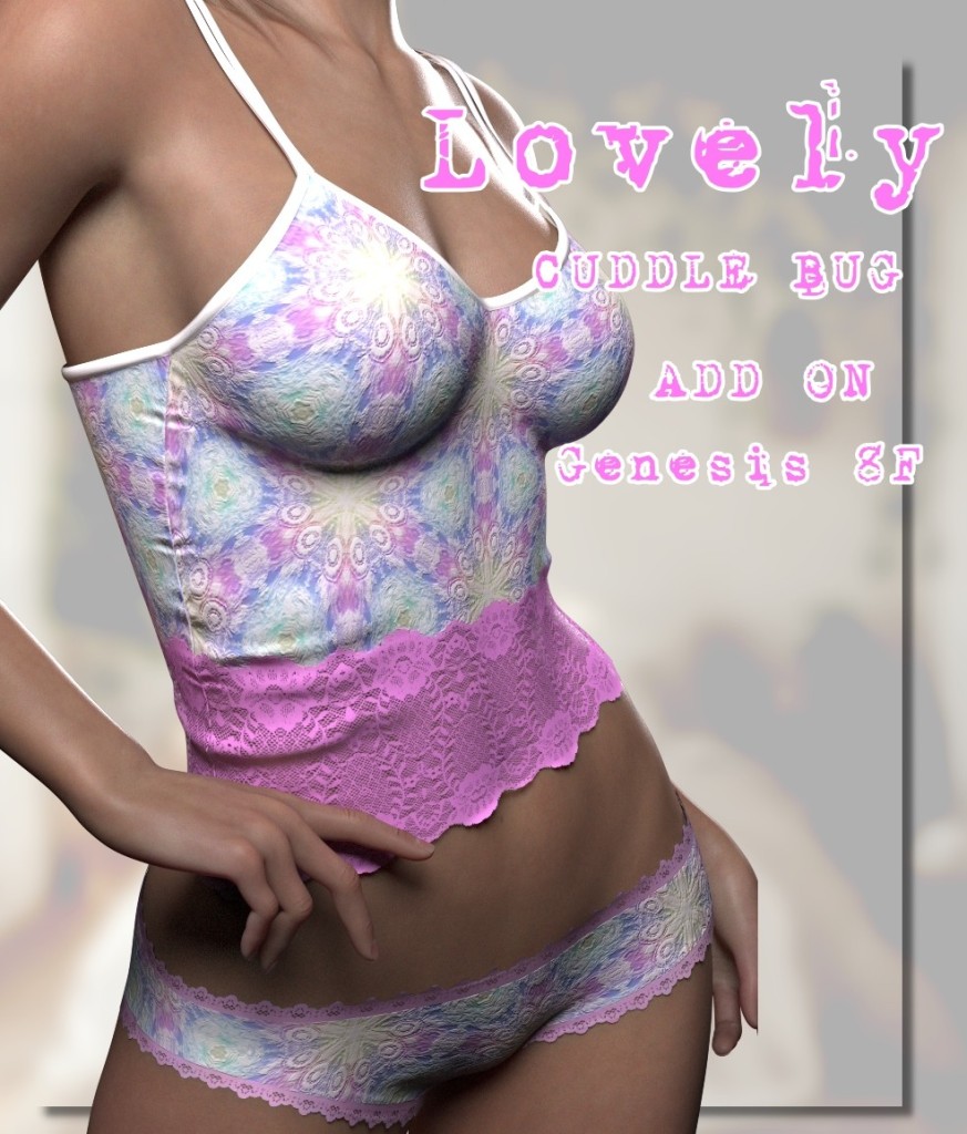ST13 Lovely for Cuddle Bug PJ Genesis 8 Female