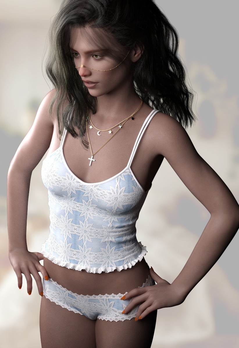 ST13 Lovely for Cuddle Bug PJ Genesis 8 Female