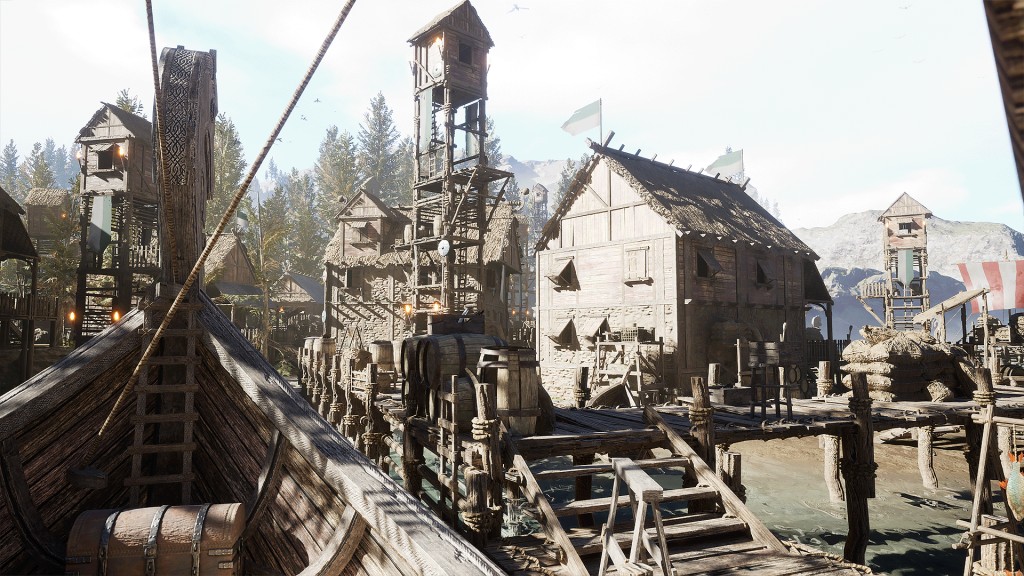 [UE5.0] Modular Viking Village - Medieval Town - Medieval Village - Fantasy Village