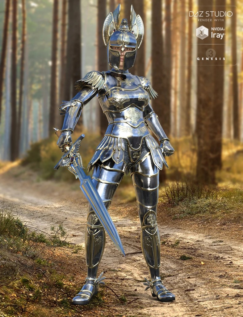 Angel Armor For Genesis 3 Female(s)