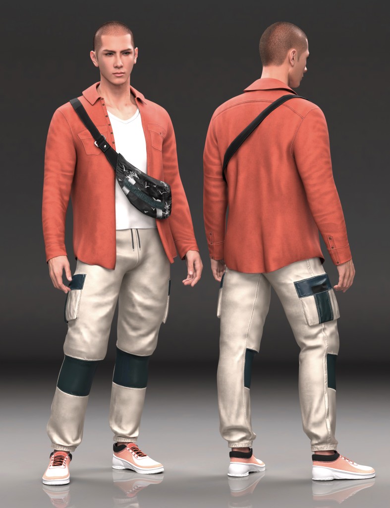 dForce Monday Outfit for Genesis 9