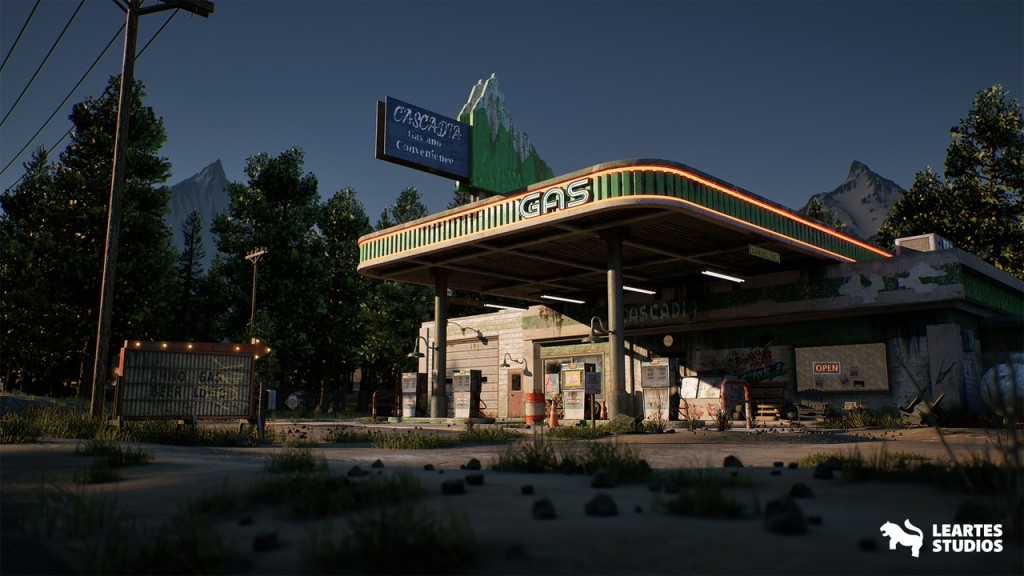 The Gas Station Environment UE5.3