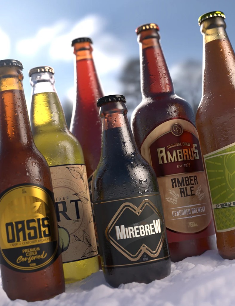 The Censored Cellar: Beverage Props and Shaders