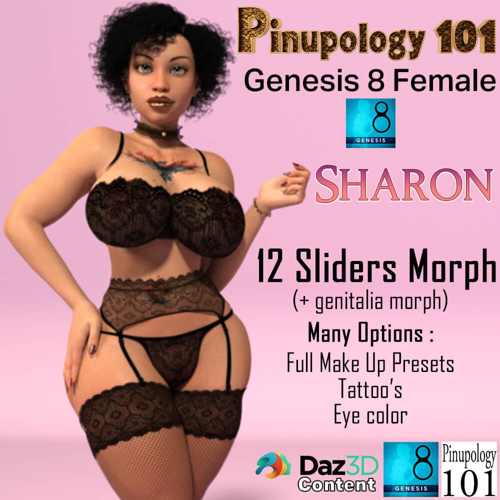 Pinupology 101-G8F Character- Sharon