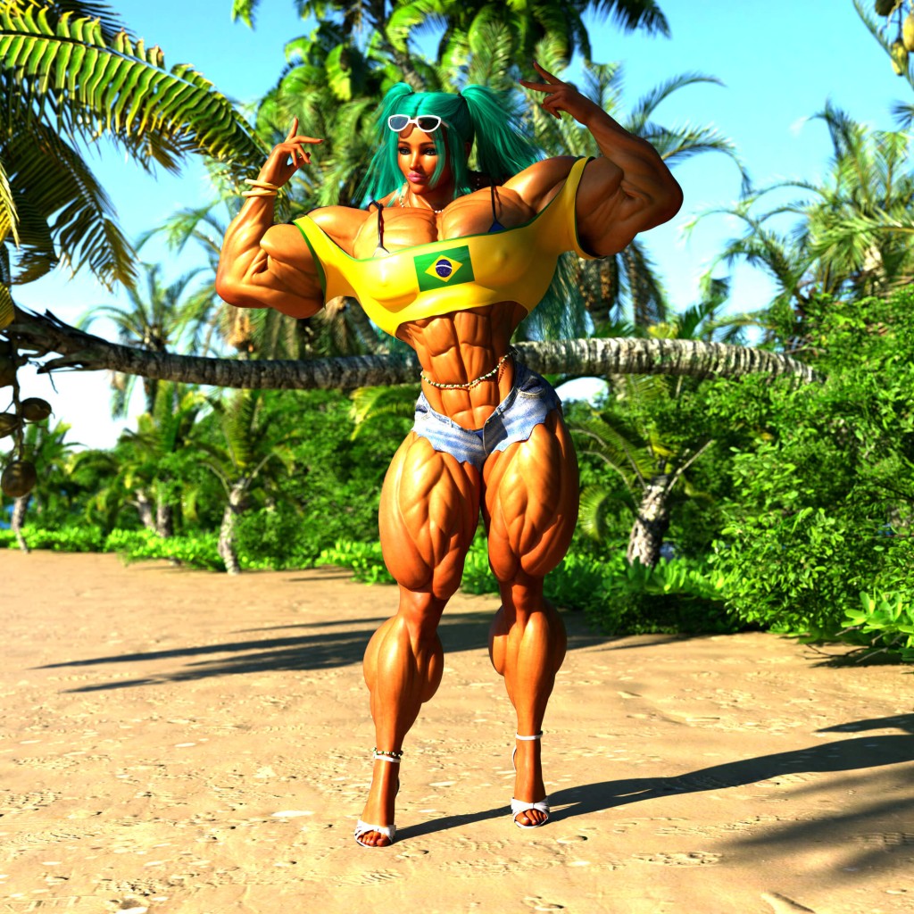 Veronica FBB Body HD Morph for Genesis 8/8.1