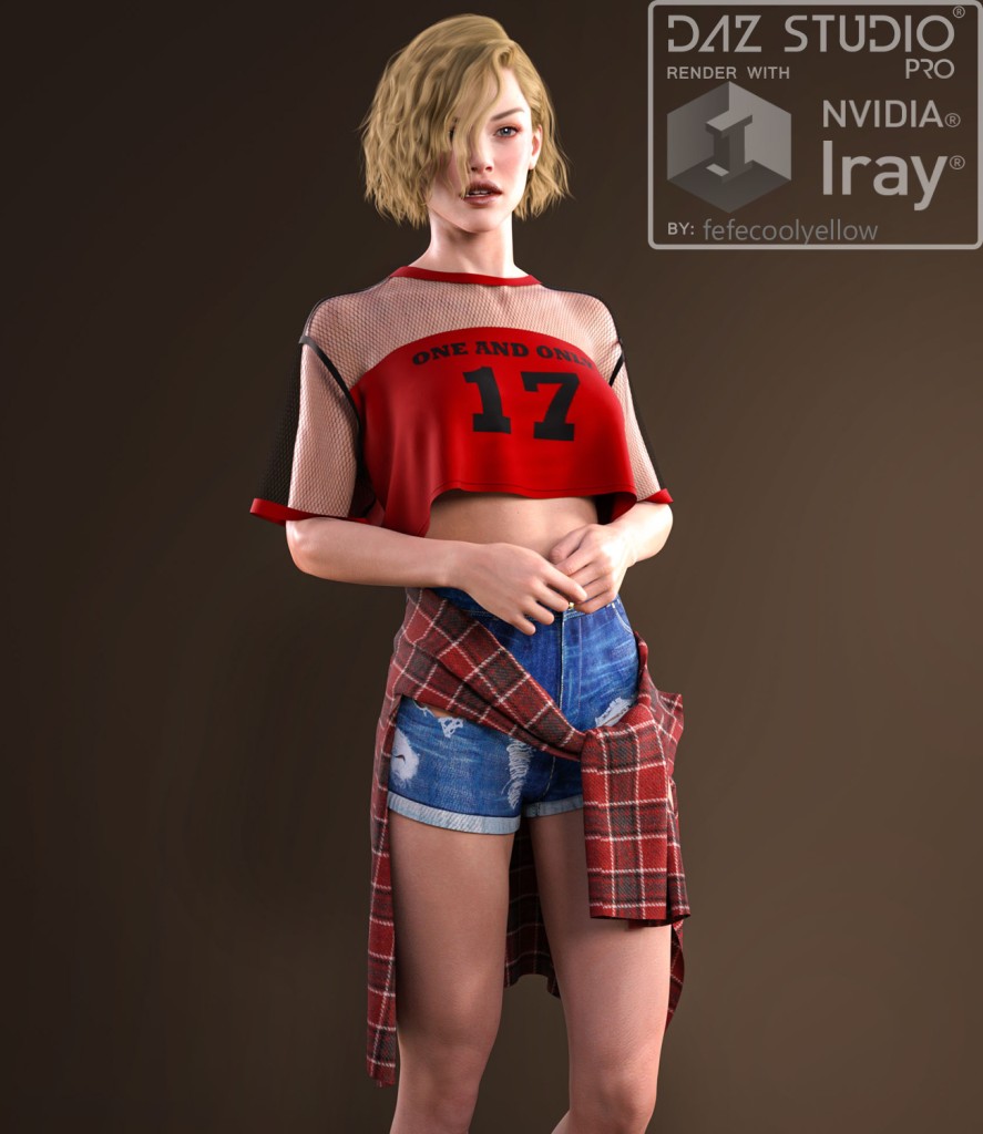 Street Fashion dForce outfit for G8F