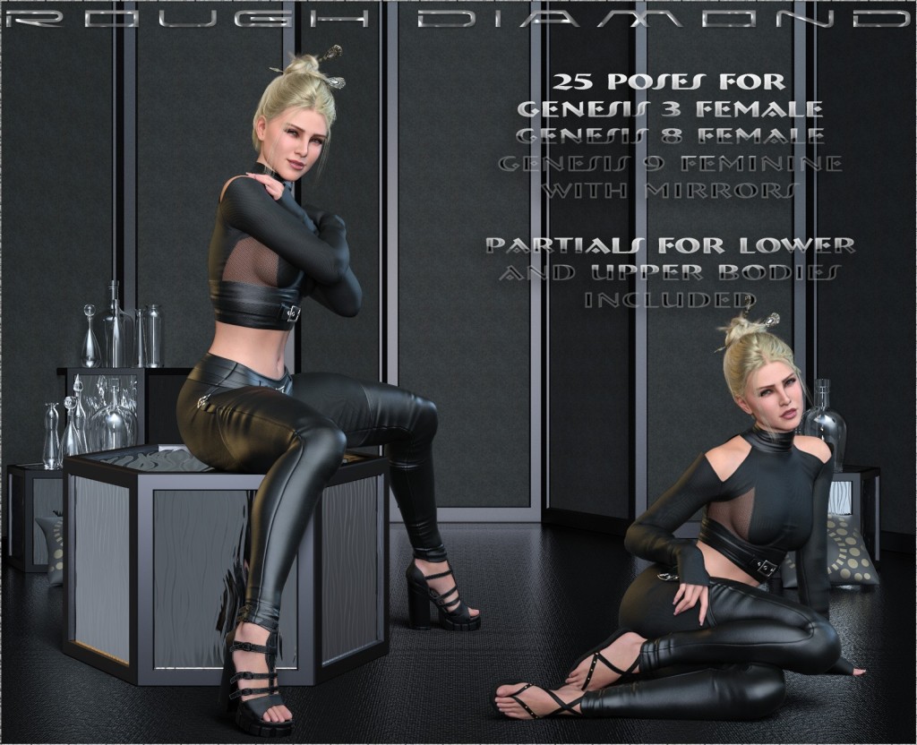 Rough Diamond – Poses G9F-G8F-G3F