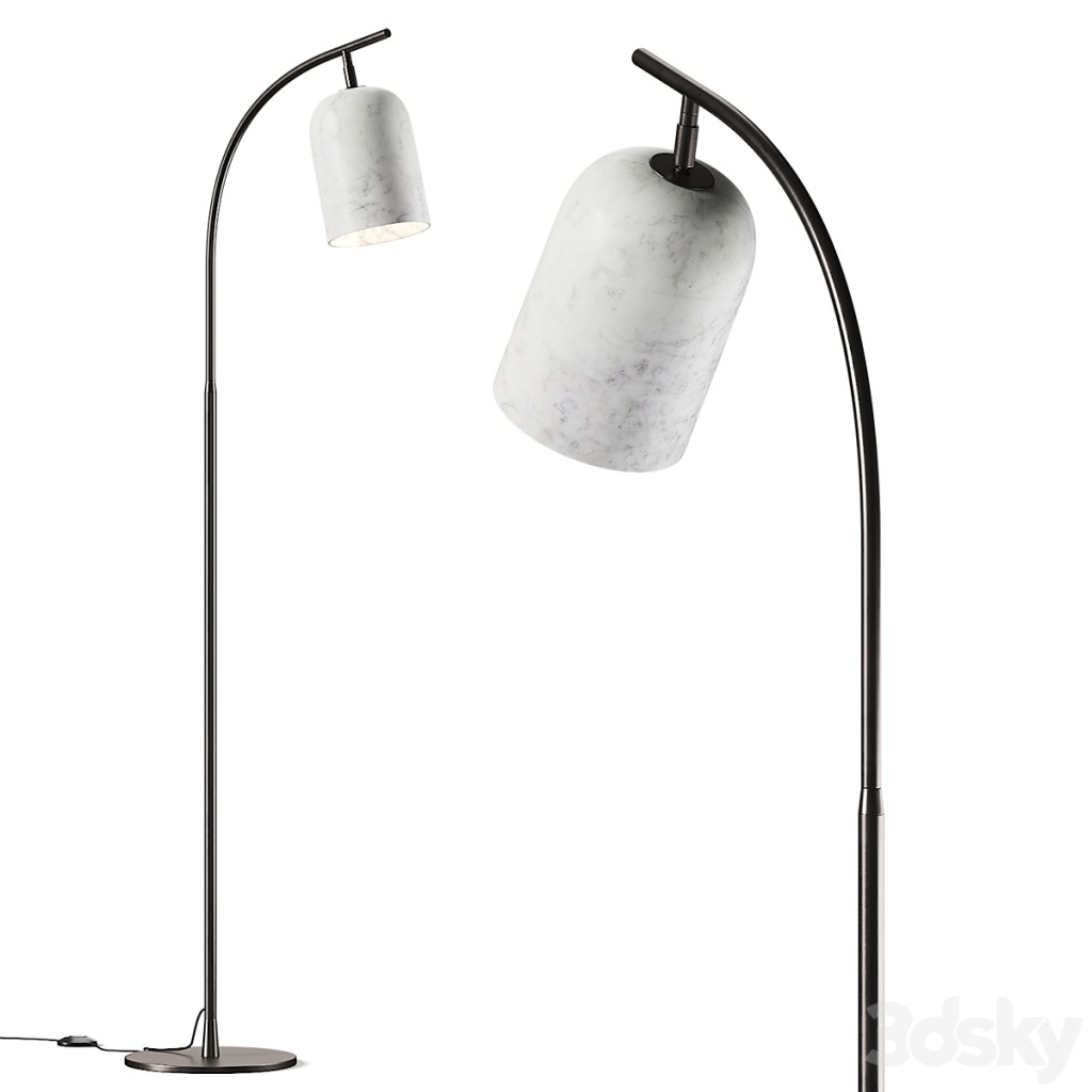 Heathfield & Co Harlow Floor Lamp