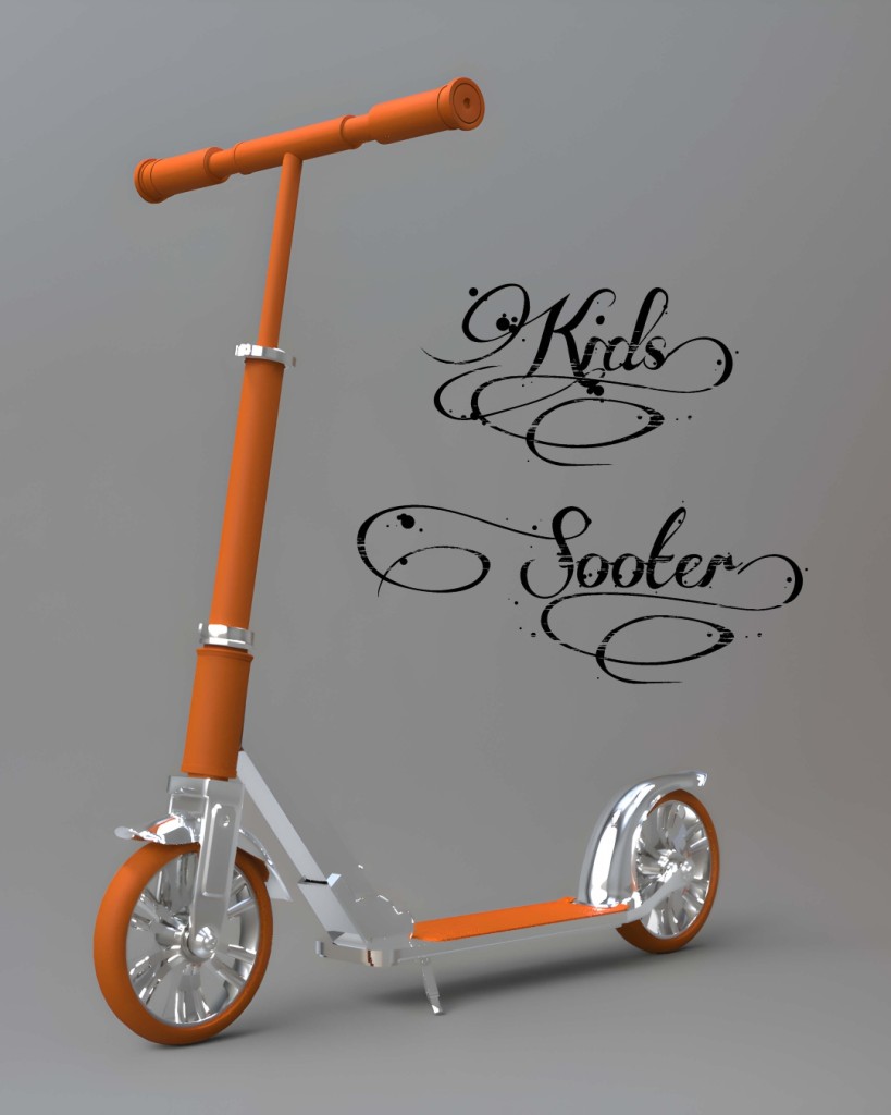 A3S P-Kids Scooter
