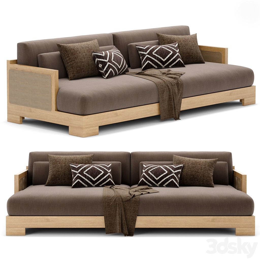 RH Outdoor Ubud sofa