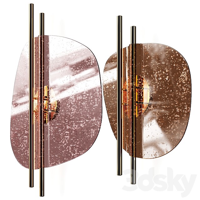 Italamp Clip 4050/ap60 Led Glass Wall Lamp