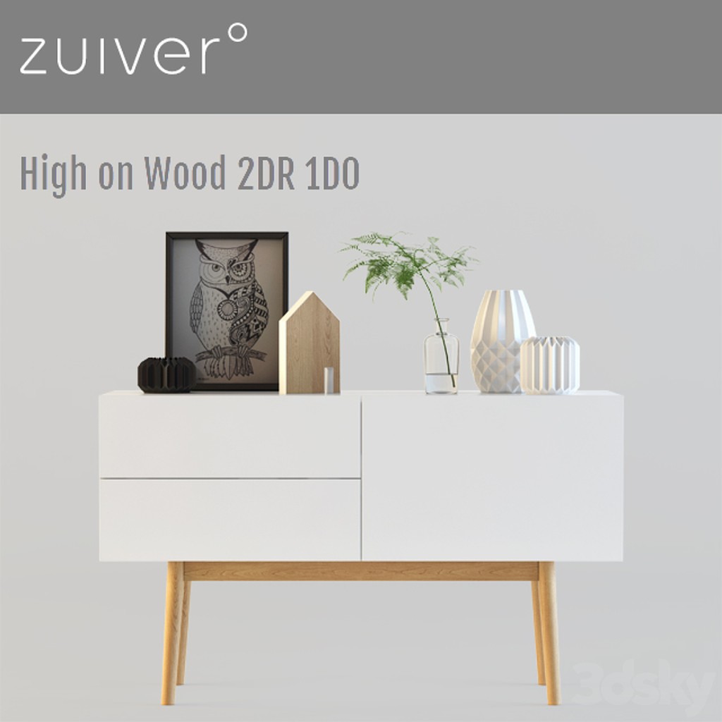 Zuiver / High on Wood 2DR 1DO