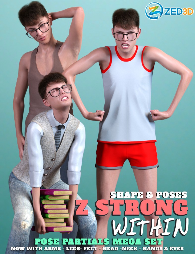 Z Strong Within Shape and Pose Mega Set