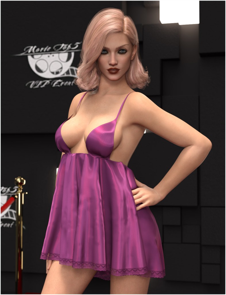 dForce Valentina Dress for Genesis 9