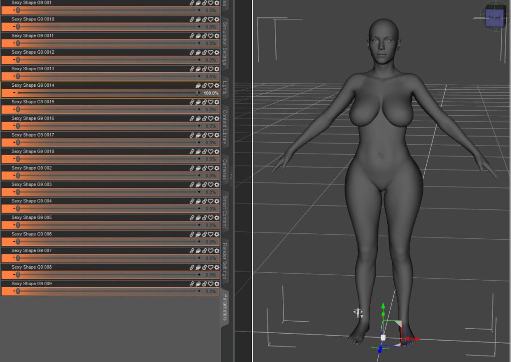 18 Sexy Body Shapes for Genesis 9