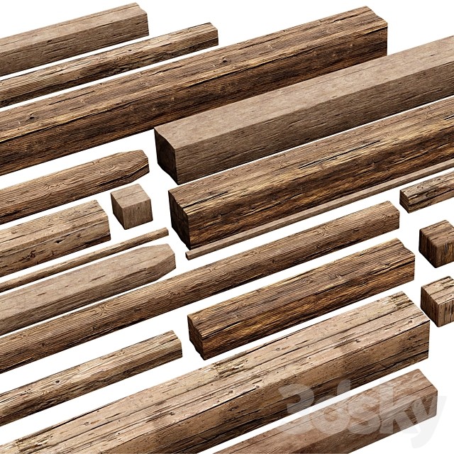 Wooden Plank and Beam Vol 01