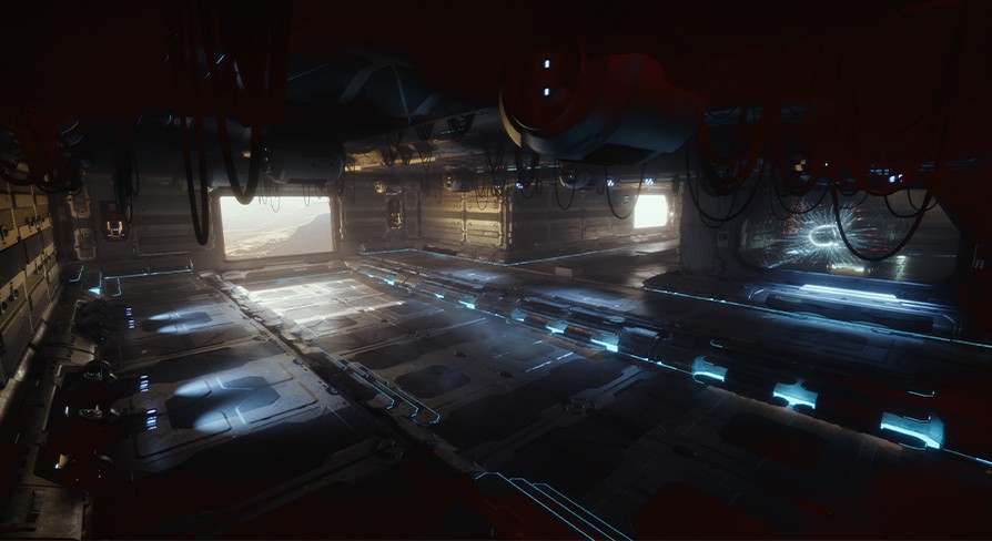 [UE5.0] Modular Sci-Fi Base - Indoor