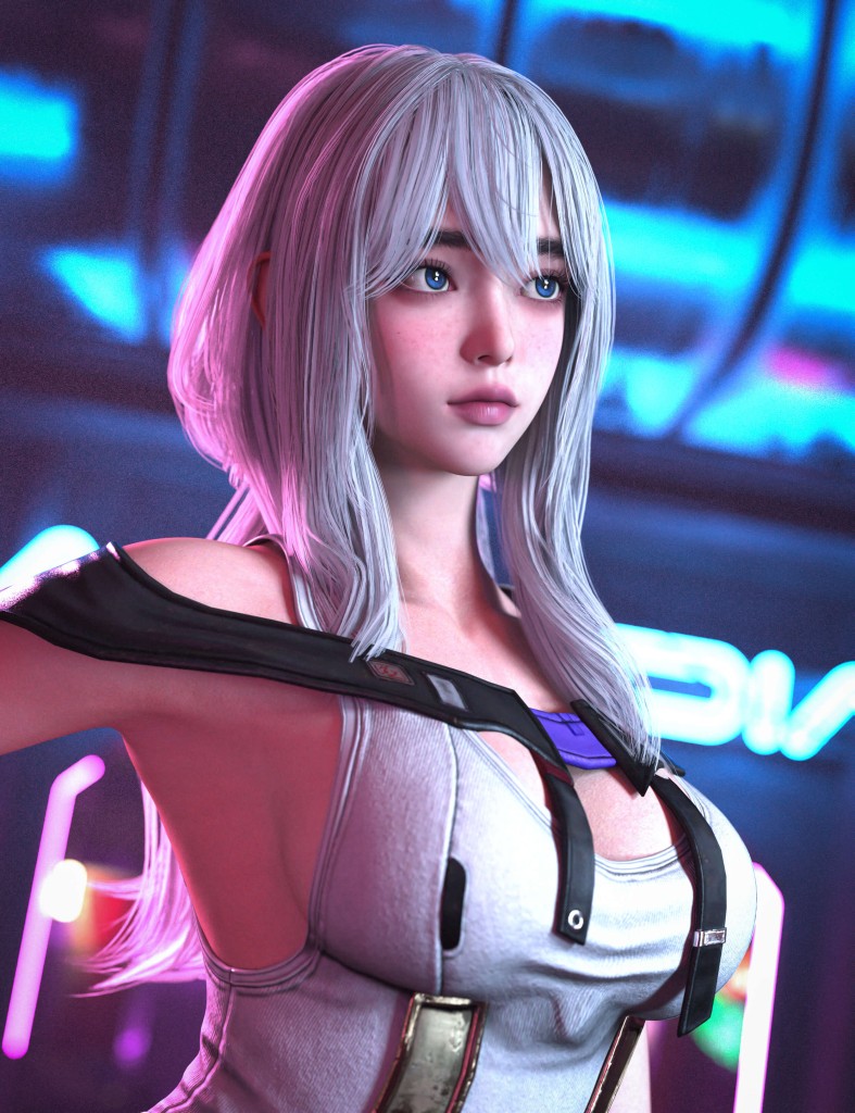Scarlett for Genesis 8 and 8.1 Female