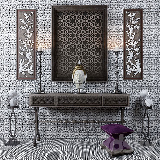 Decorative Buddha Set - Buddha Deko Set