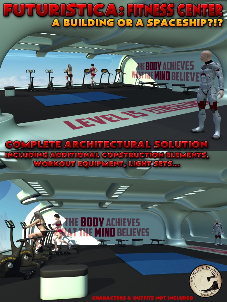Futuristica_Fitness Center