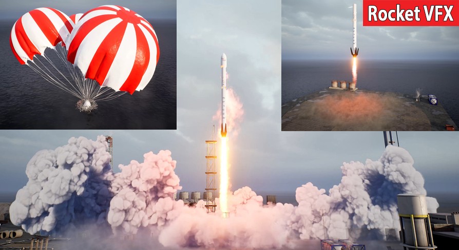 [UE5.0] Rocket VFX