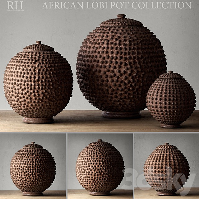 AFRICAN LOBI POT COLLECTION