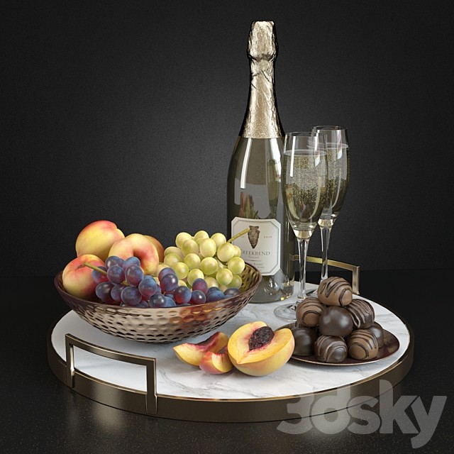 Champagne & fruits