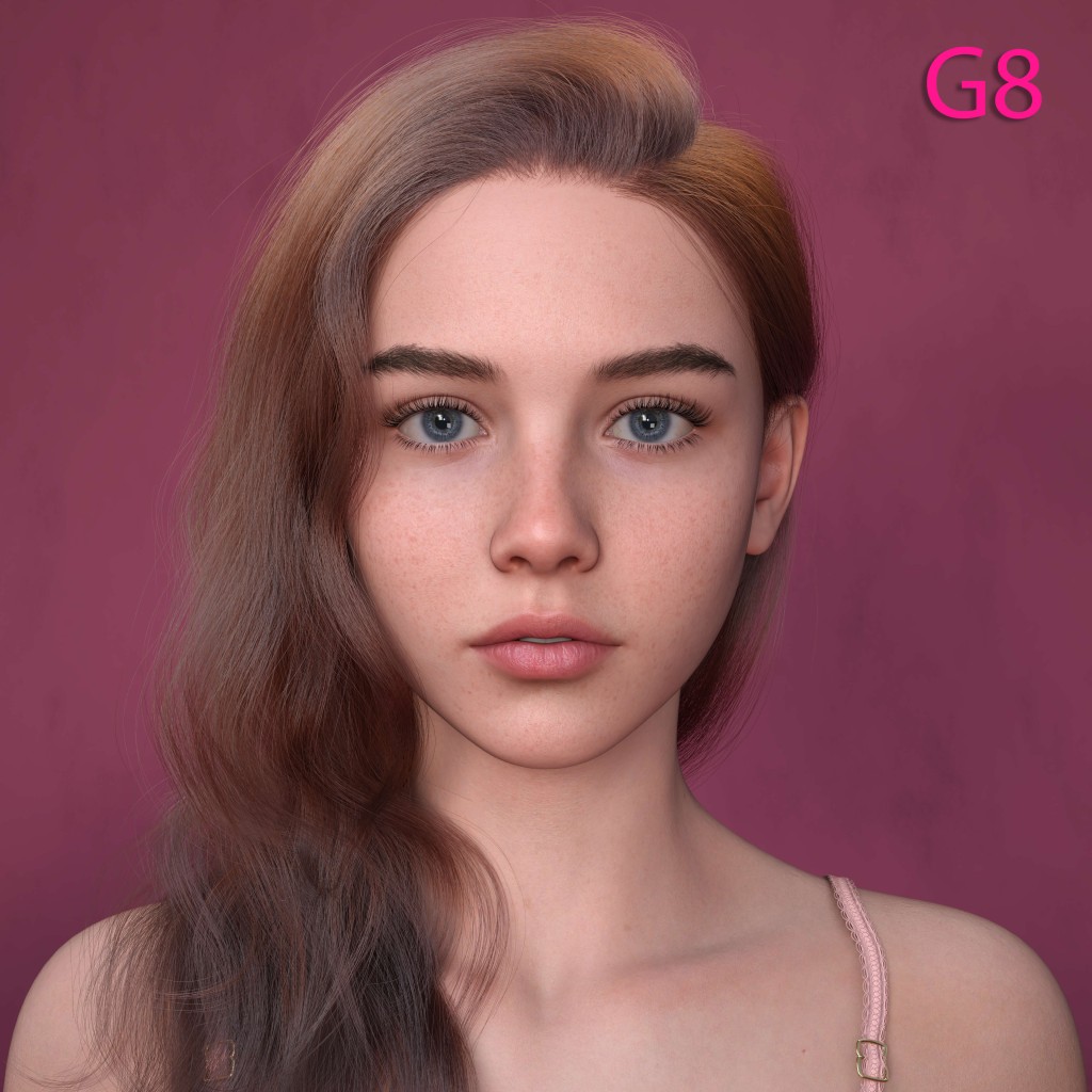 KK Freya Character for Genesis 8 8.1 Female