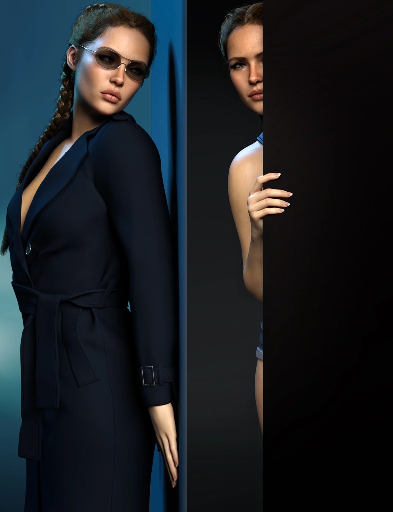Z Hiding and Sneaking Utility Pose Mega Set for Genesis 9 and 8 Female