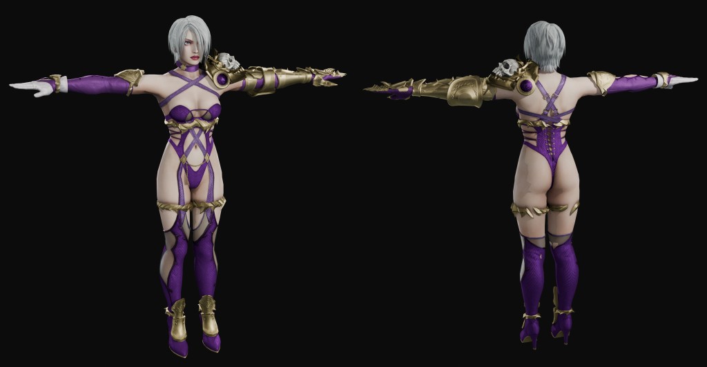 Ivy Valentine (SCVI) Basic for Blender 4.x