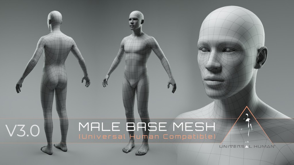 Human Base Body Male V3.0
