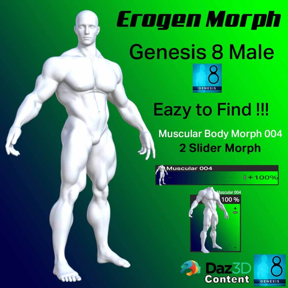 Erogen Morph G8M-Muscular Body Morph 004