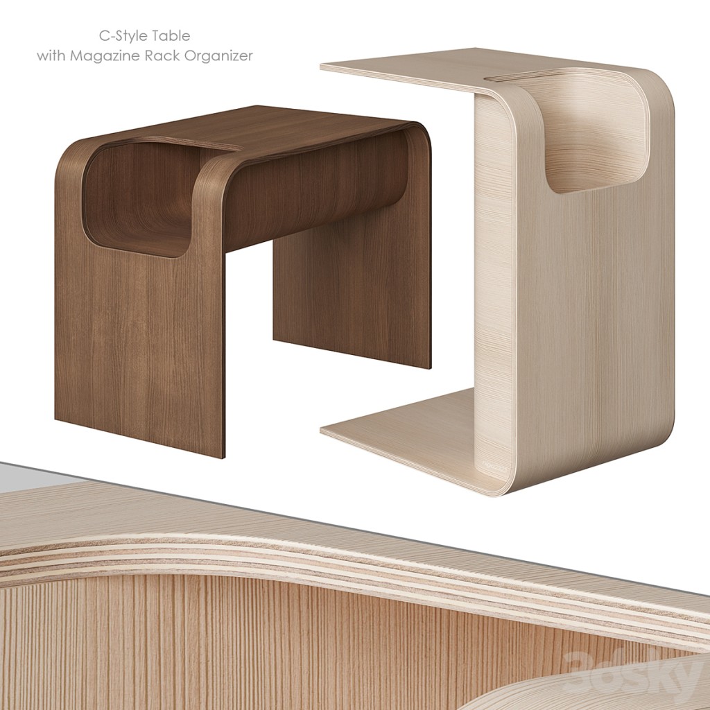 Homary Side table C-Style