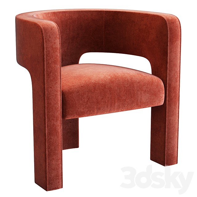 Crate&Barrel Sculpt Armchair