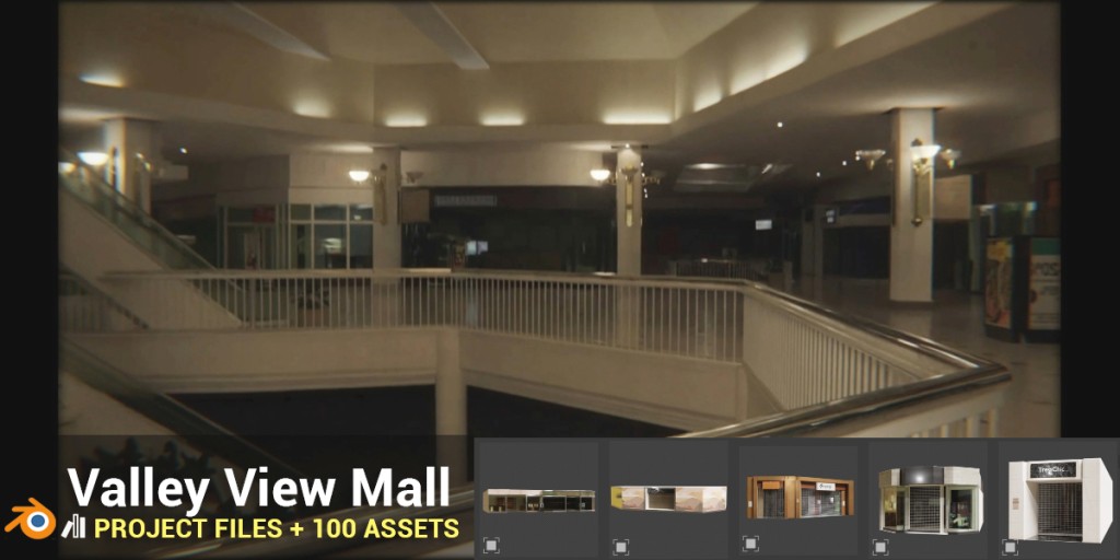 Mall From The Oldest View – Project Files + Assets