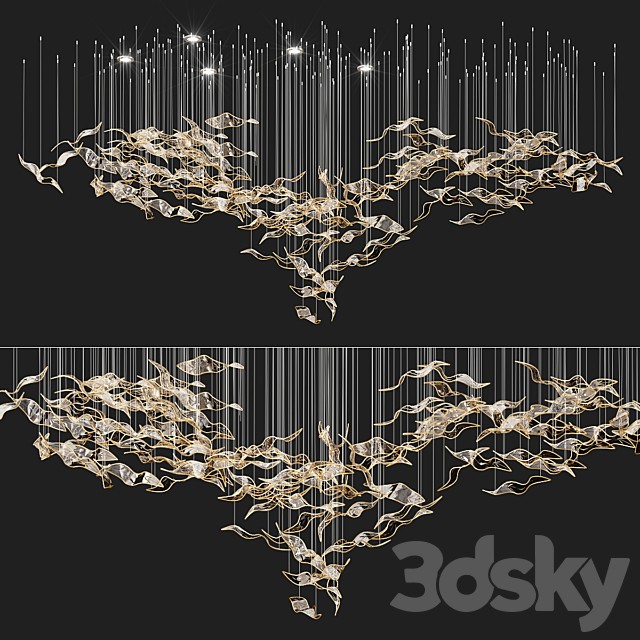 Contour Chandelier Sanssoucilighting
