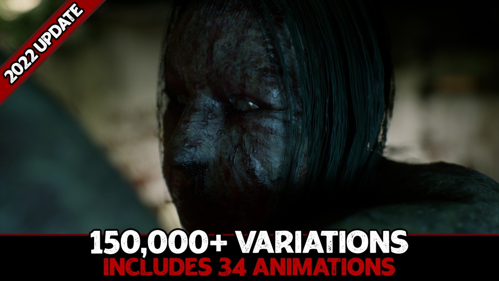 [UE5.1] Zombie - Bloated Female