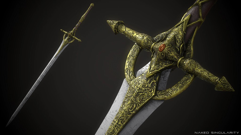 [Weapon] DARK FANTASY WEAPONS - MEDIEVAL FANTASY WEAPONS [Sword,Shield,Axe,Bow]