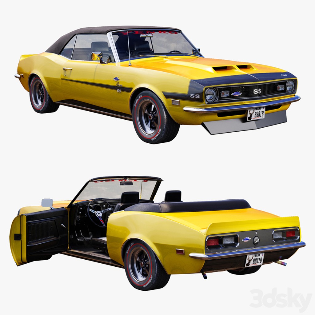 Chevrolet camaro Yenko 1968 convertible